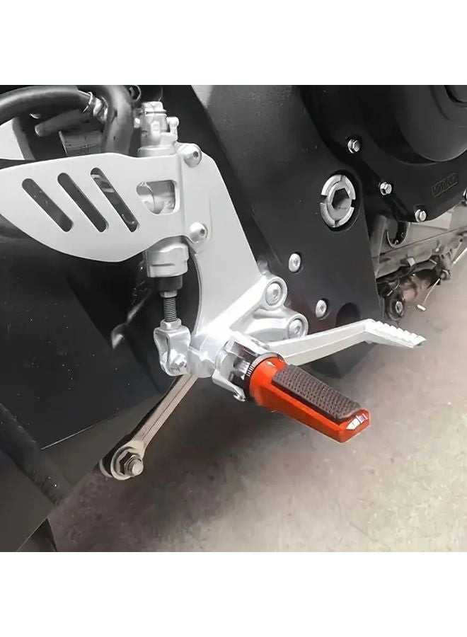 Red Rear Foot Pegs For KTM DUKE 125 200 390 Motorcycles - Image 3